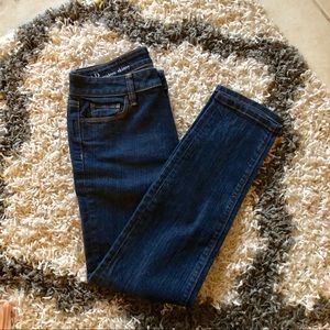 LOFT Modern Skinny Dark Wash Jeans